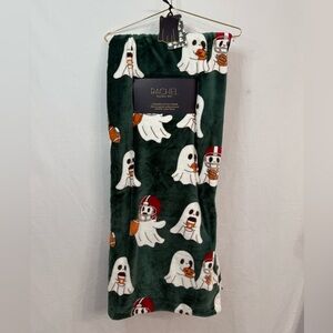 Rachel Rachel Roy Ghost Football Latte Plush Throw